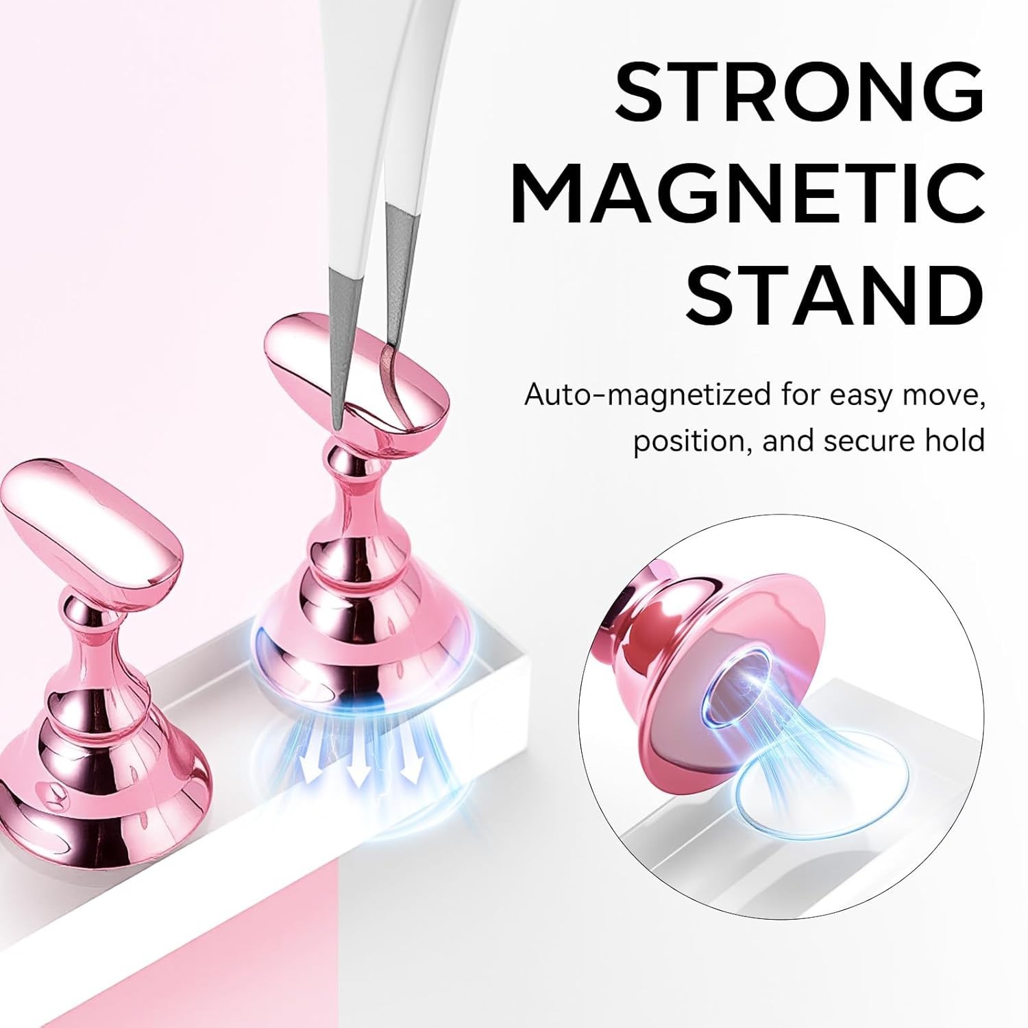 Nail Stand Holder for Art Display Painting False Press On Designs Makartt Nails