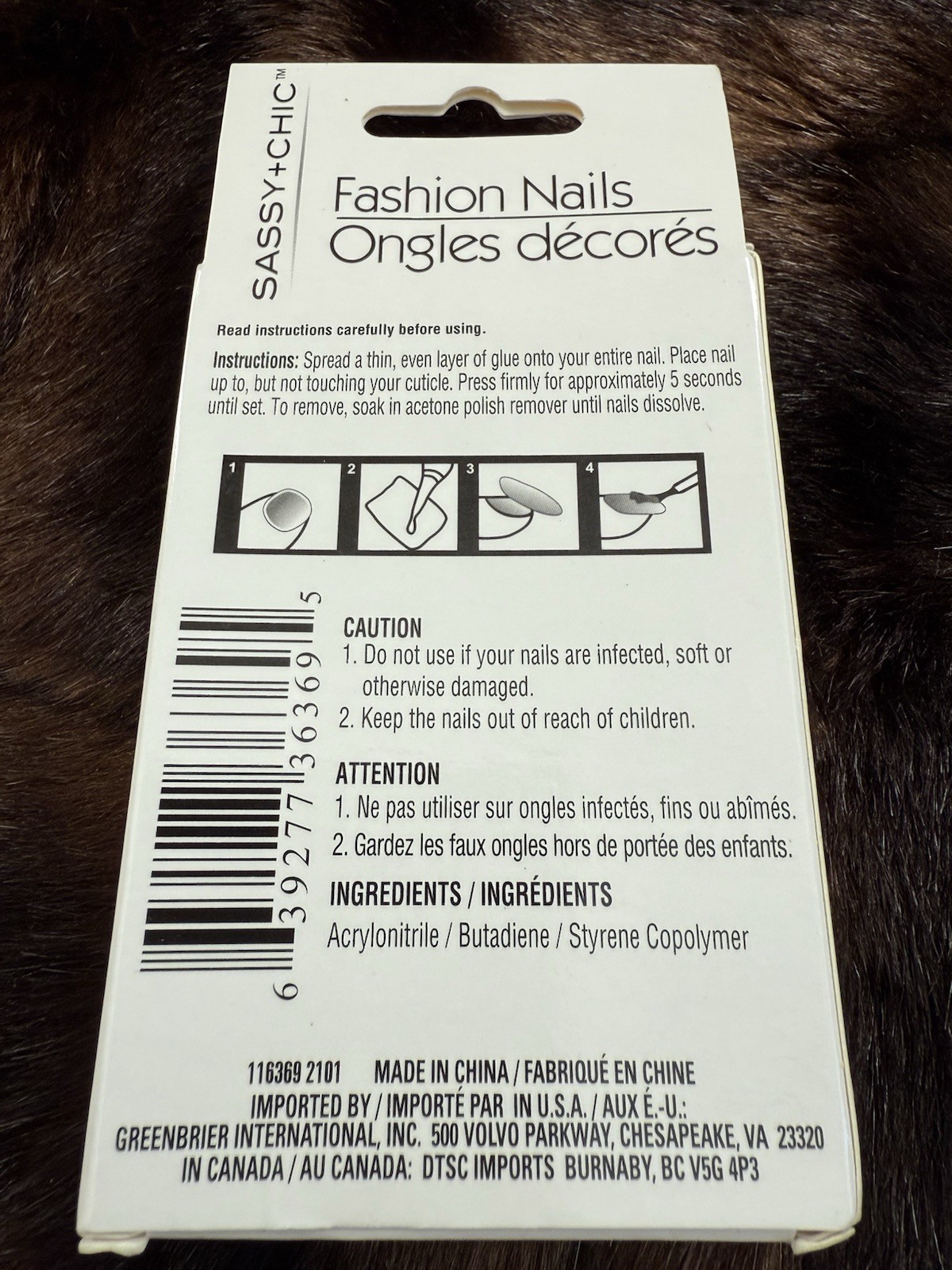Fashion Nails Fun & Easy To Apply by Sassy+Chic – 3 Designs Choices