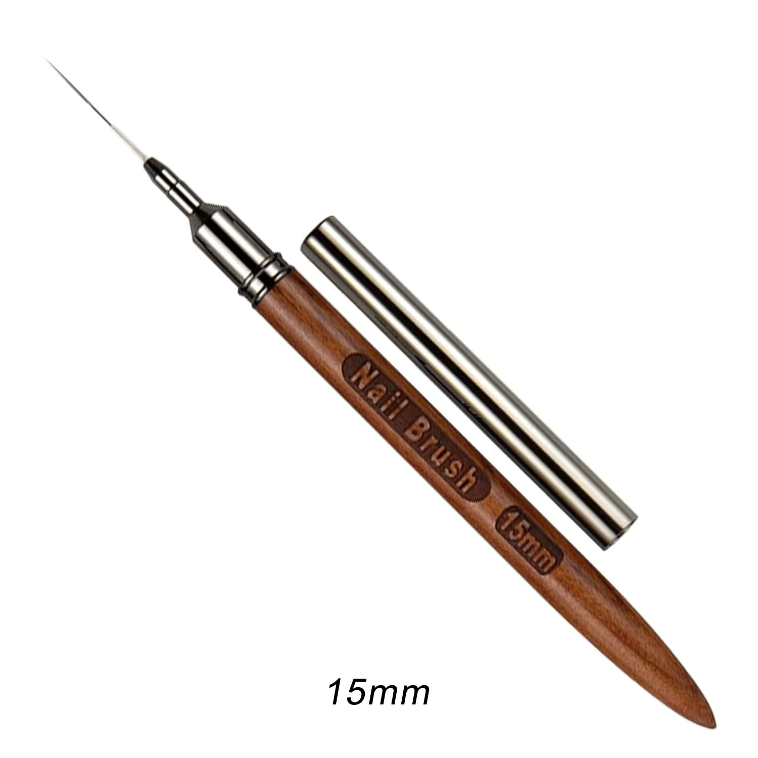 Wooden Nail Art Liner Brushes for Fine Detail Nail Design Painting