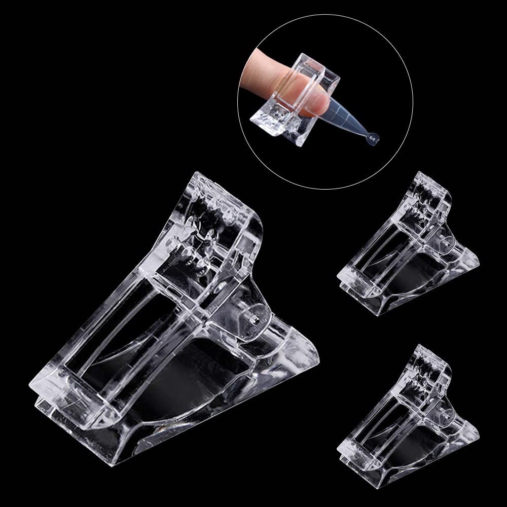 10Pcs Nail Tips Clip for Quick Building Polygel nail forms Nail clips for pol…