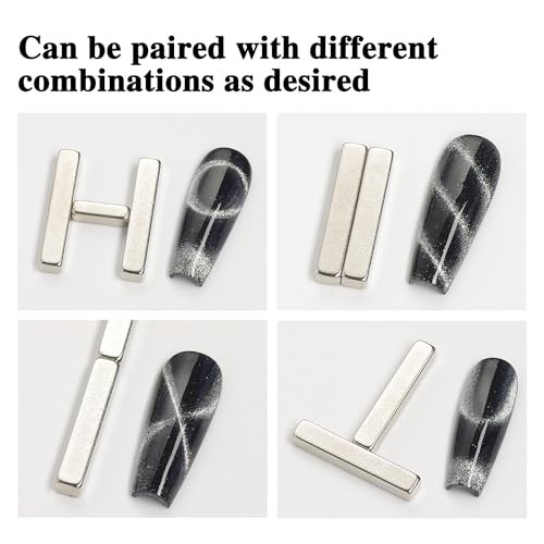 16 Pieces Cat Eye Nail Magnet Tool Set For Nails, Cat Eye Nail Polish SET1