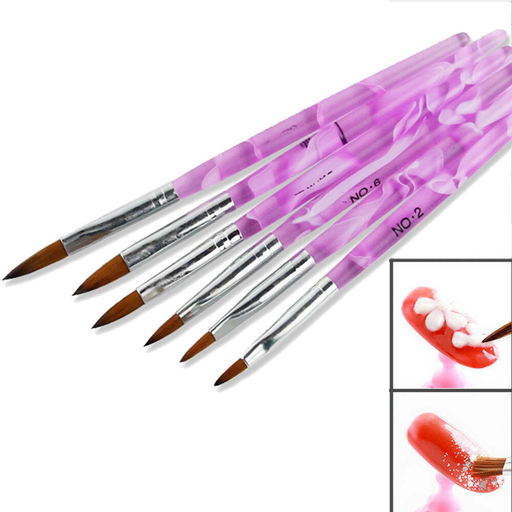 3-20 pcs Nail Art Gel Design Pen Painting Polish Brush Dotting Drawing Tools Set