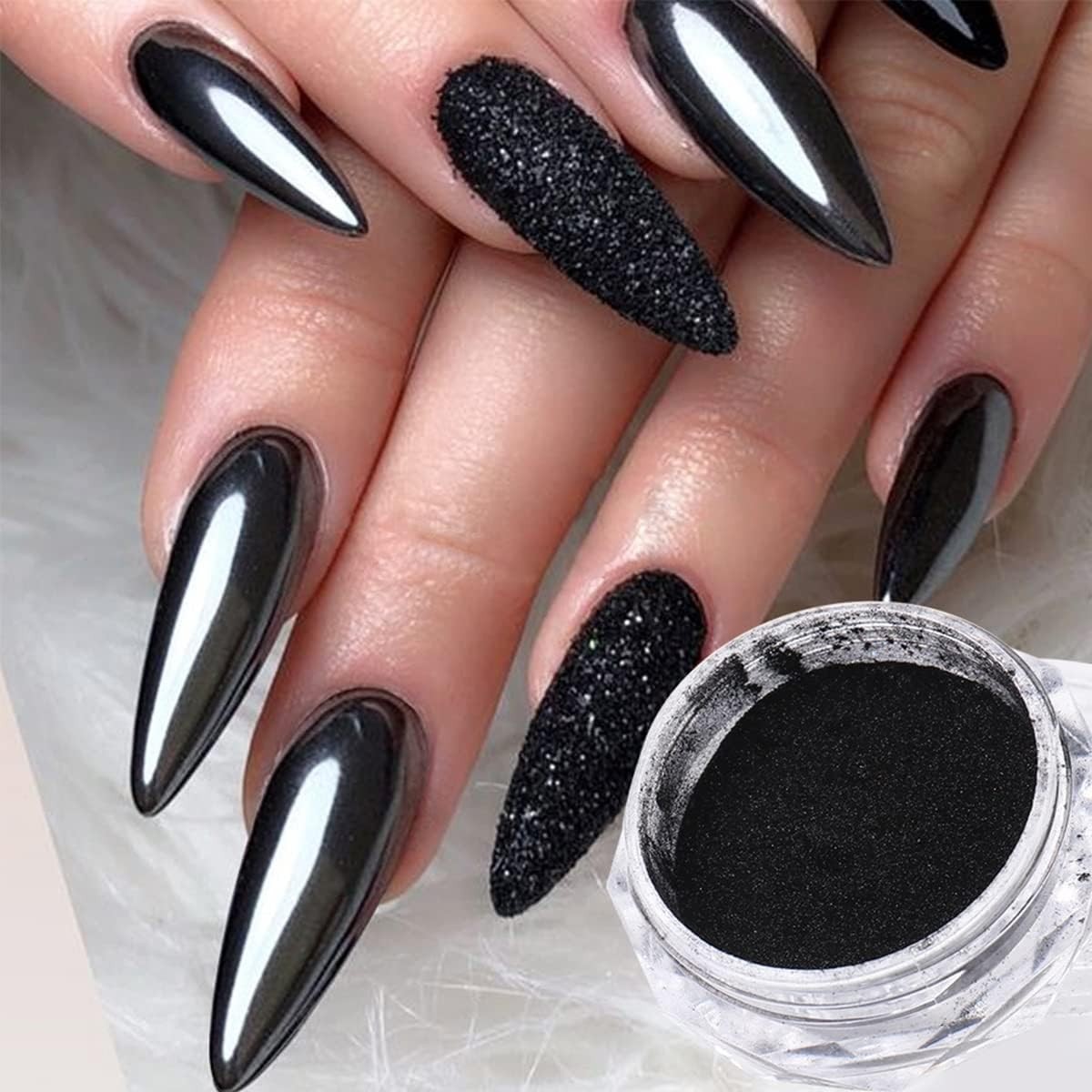 Mirror Finish Chrome Nail Powder Set