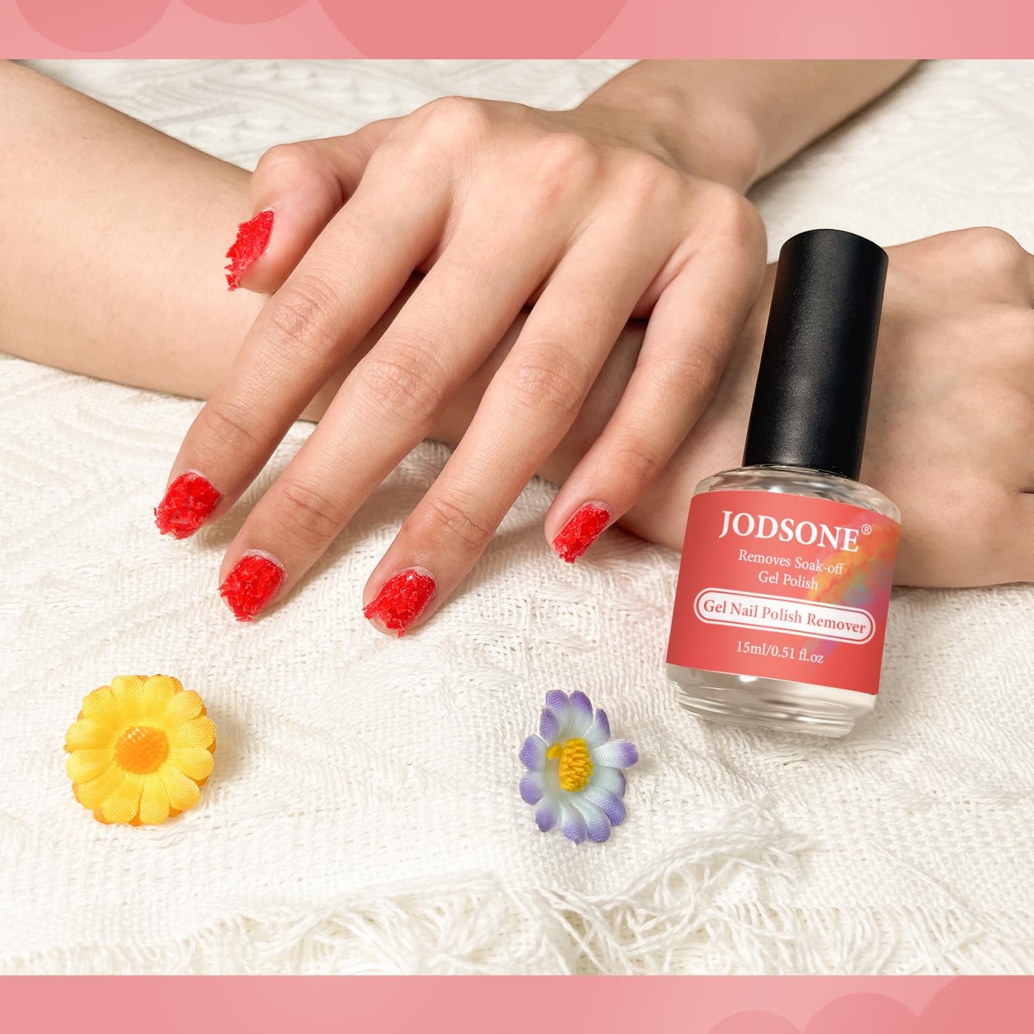 JODSONE 15ML Gel Nail Polish Remover No Need 0.51 Fl Oz (Pack of 1), A06