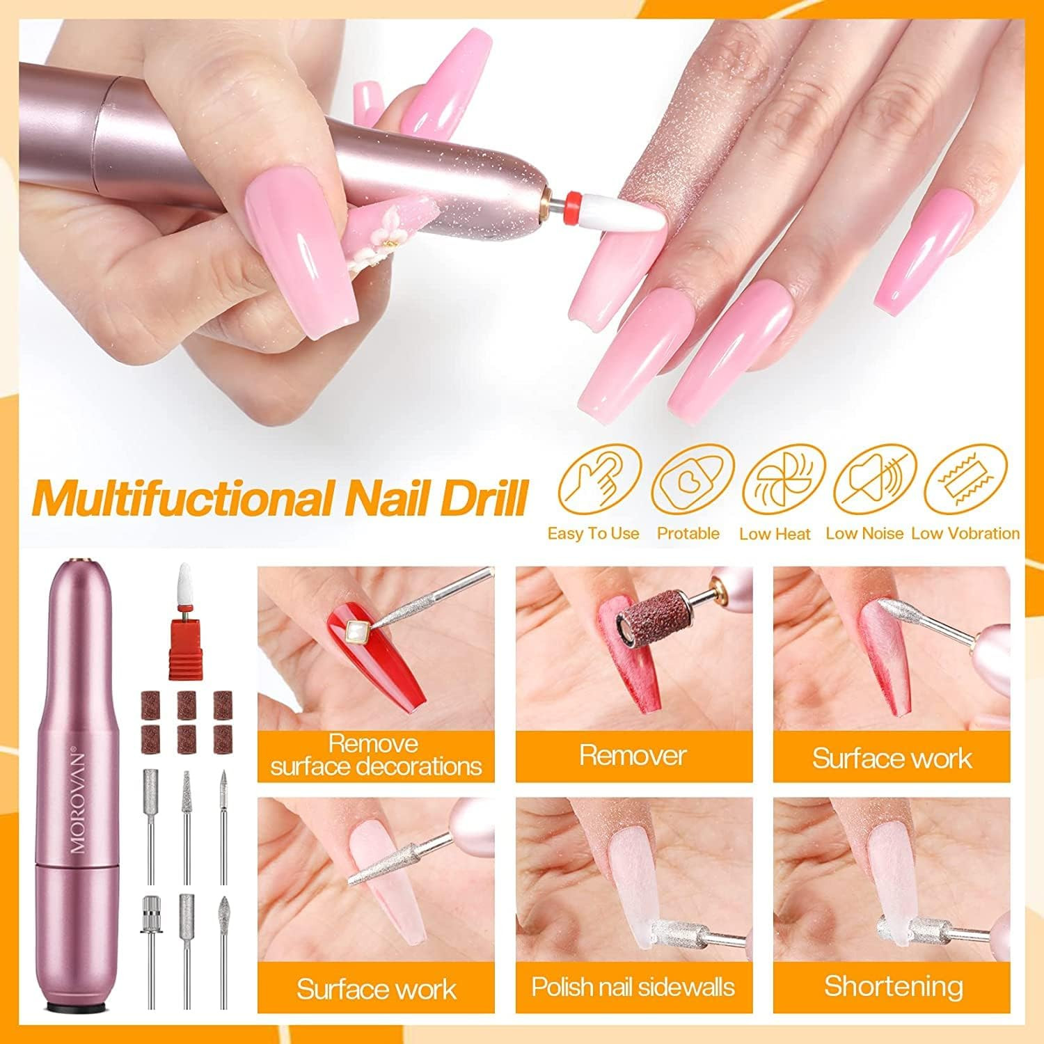 Acrylic Nail Kit for Beginners: Professional Nails Kit Acrylic Set with Everythi