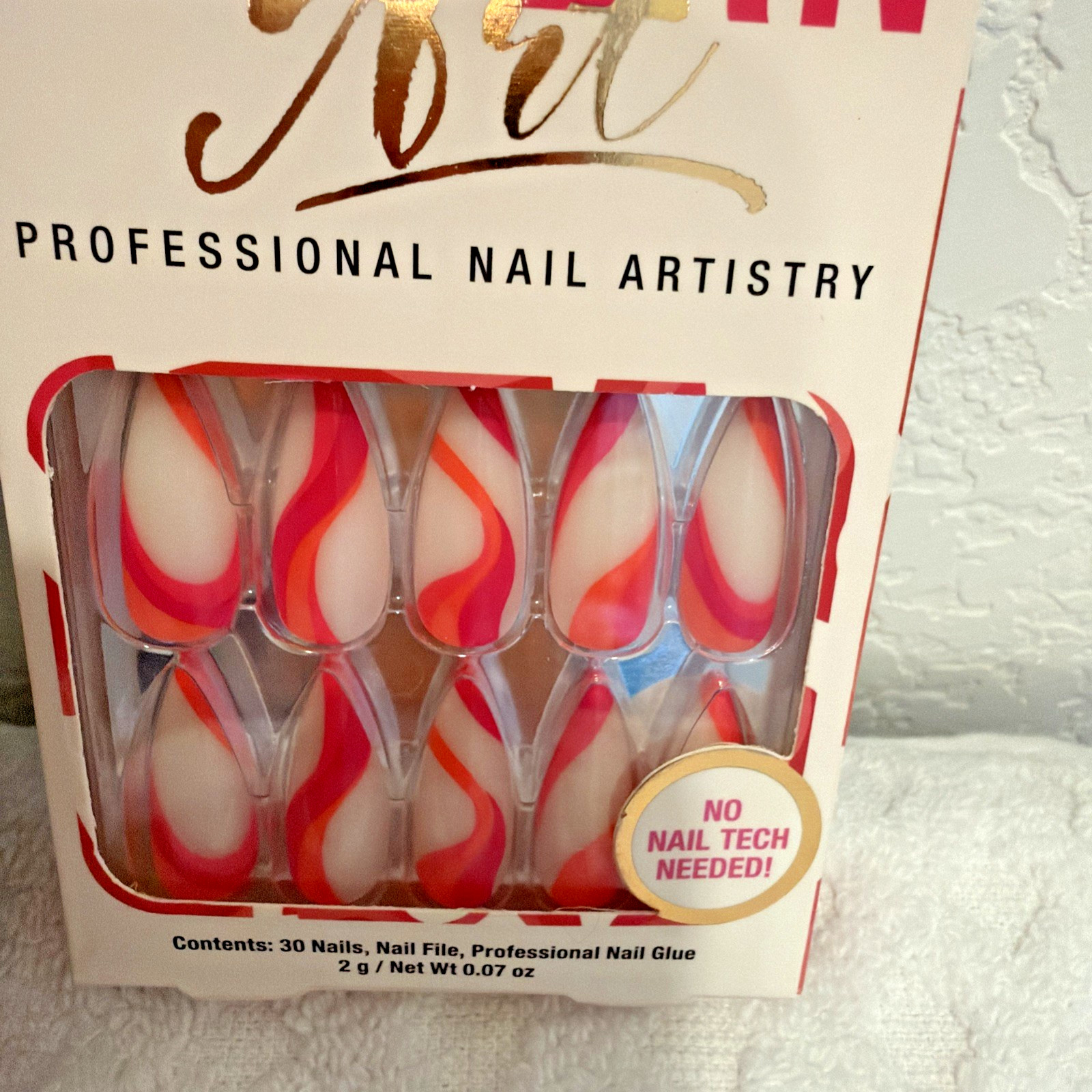 Set Of 2 Modern Nostalgia & Modern Art Salon Perfect Nails SEALED NEW With Glue