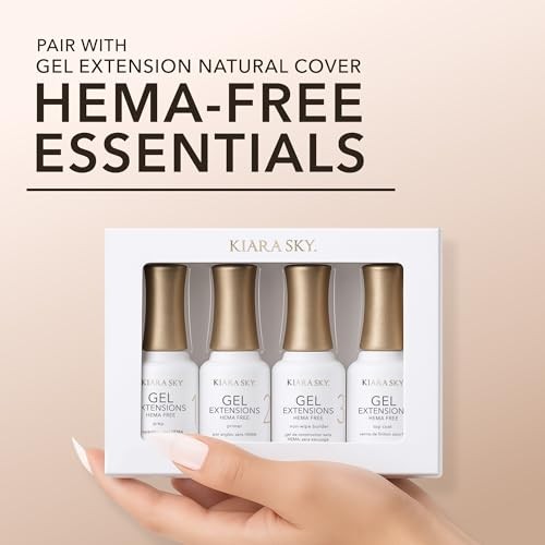 Gel Nail Extension Tips – Natural Cover, 504 Coffin shape, Extra Short (XS)