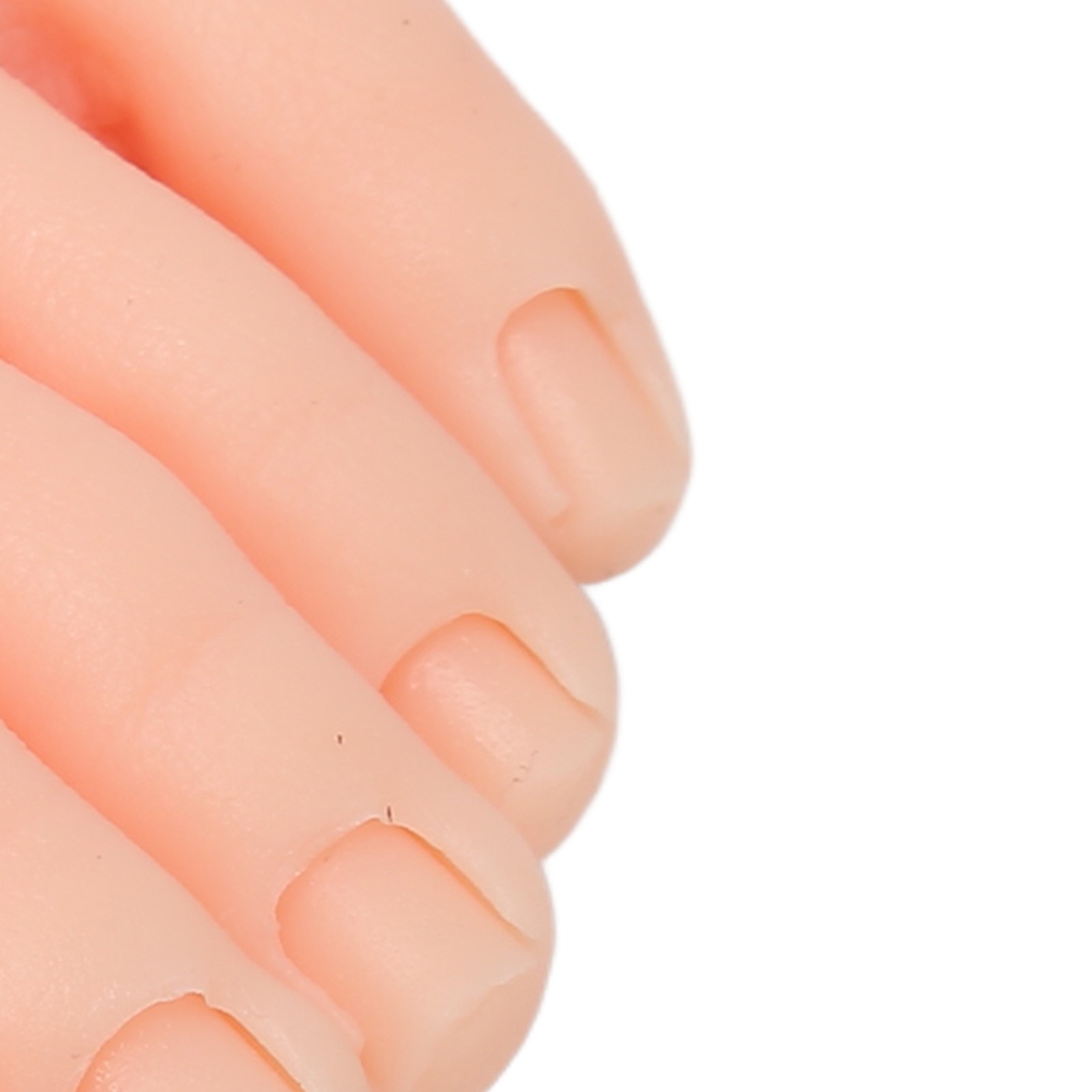 Nails Art Training Display Fake Half Foot Model Light Skin Color Tattoo Practice