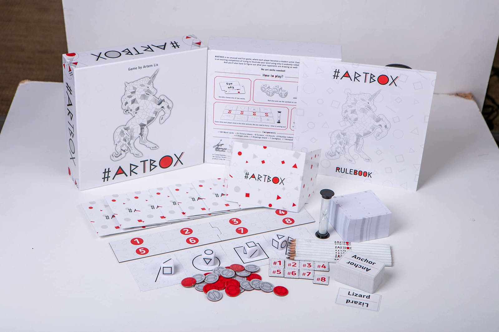 Artbox Board Game | Real-time Party | 246mm x 60mm x 248mm, Multicolored