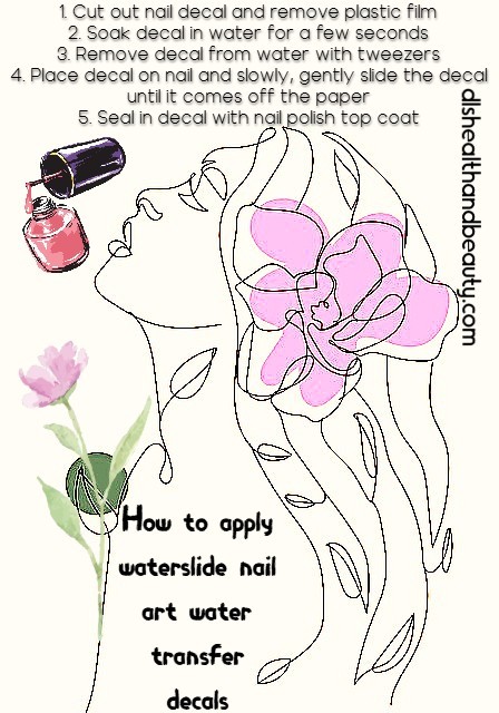 Fruit Desserts Food Water Transfer Nail Art Accessories Decals-BUY2GET1FREE!