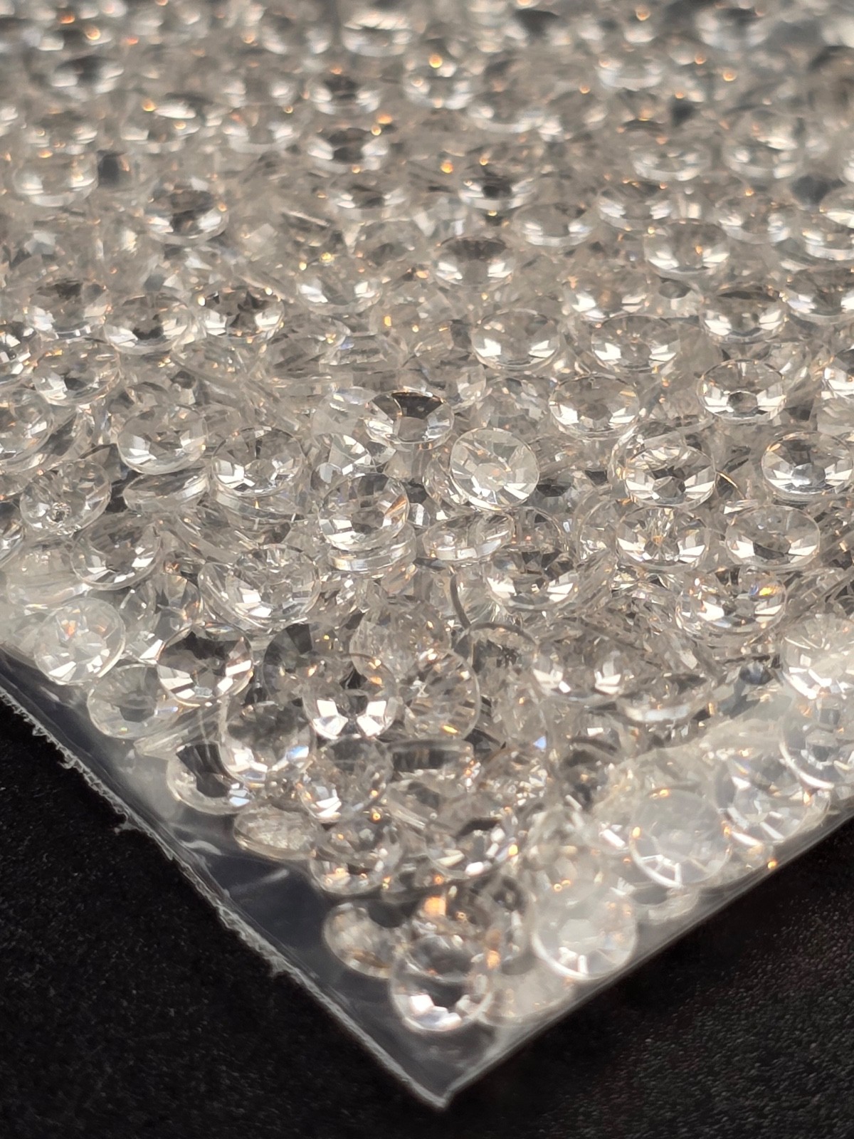 2000 x Resin 4mm Flat Back Rhinestones Phone Nail Shoe Art Craft Gems SS16 DIY