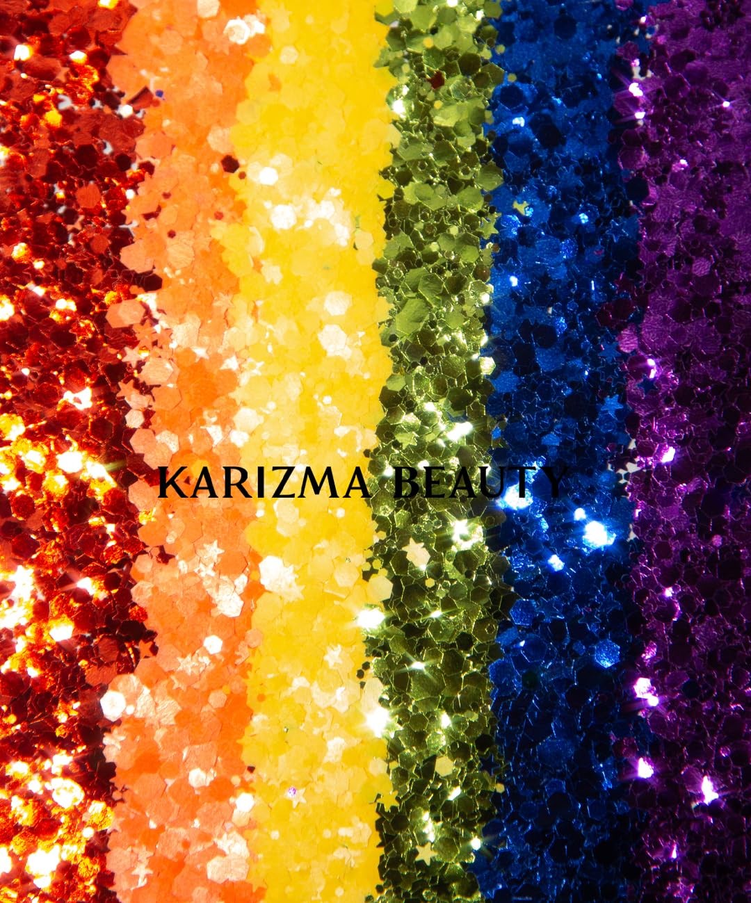 Love is Love. 6X 10g Chunky Face Glitter, Pride Rainbow, Hair Eye and Body Sp…