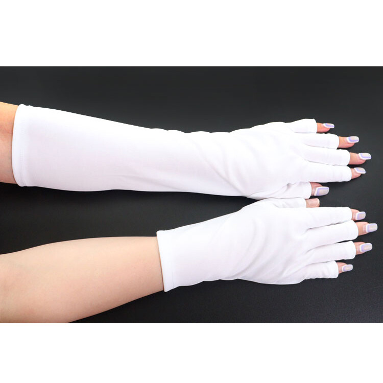 Nail Art Glove LED UV Protection Gel Anti-Ultraviolet Manicure Dryer Lamp Gloves