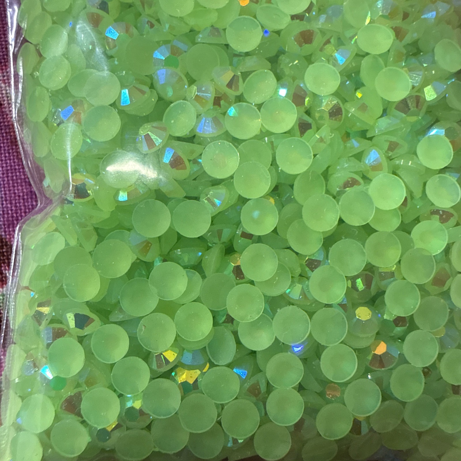 Non Hotfix Flatback Resin Jelly Rhinestones For Bedazzling Crafts And Nail Art