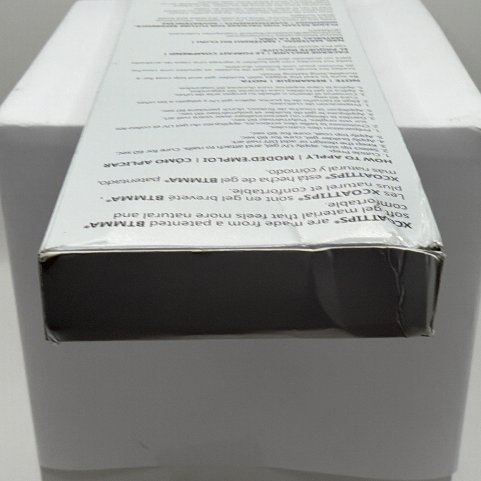 X Coat Tips Patented Material BTMMA Uv Gel Extend K