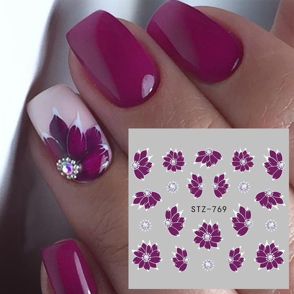 Tulip Nail Art Wate Decals DIY Nail (Group 1)
