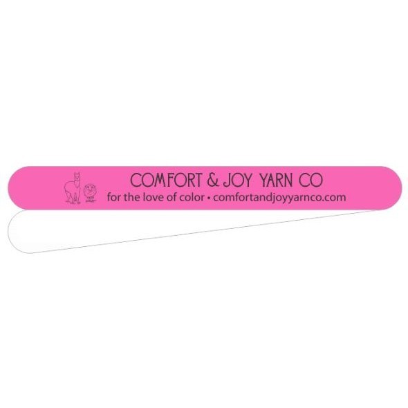 600 Custom imprinted in 1 color – Emery Boards Wooden 4.6″X.5″ 150/240 Grit