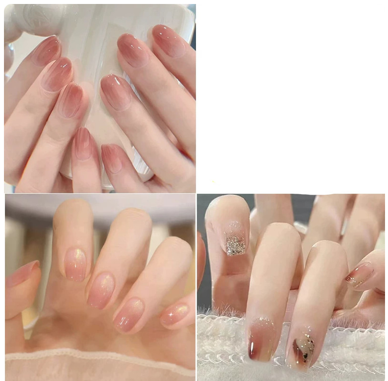 Beauty Handmade Press-On Nails Reusable • Durable • Easy to Apply