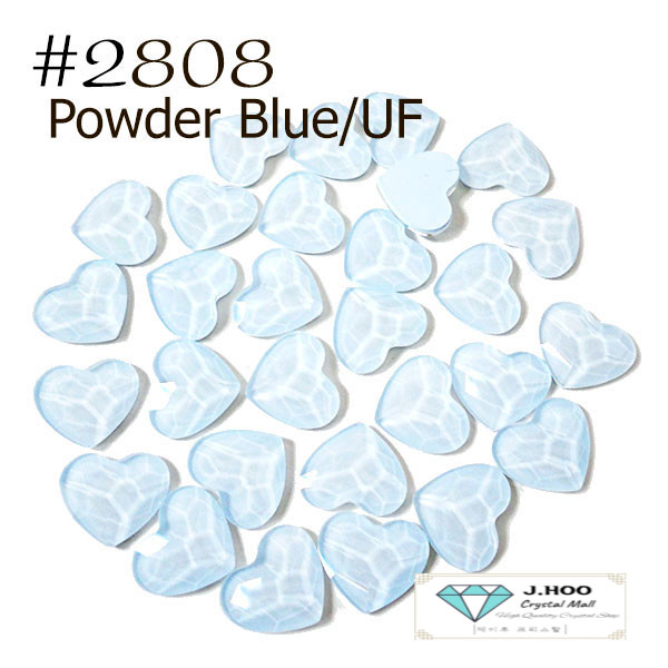 Swarovski 2808 Heart Flat Back 10mm(4pcs)