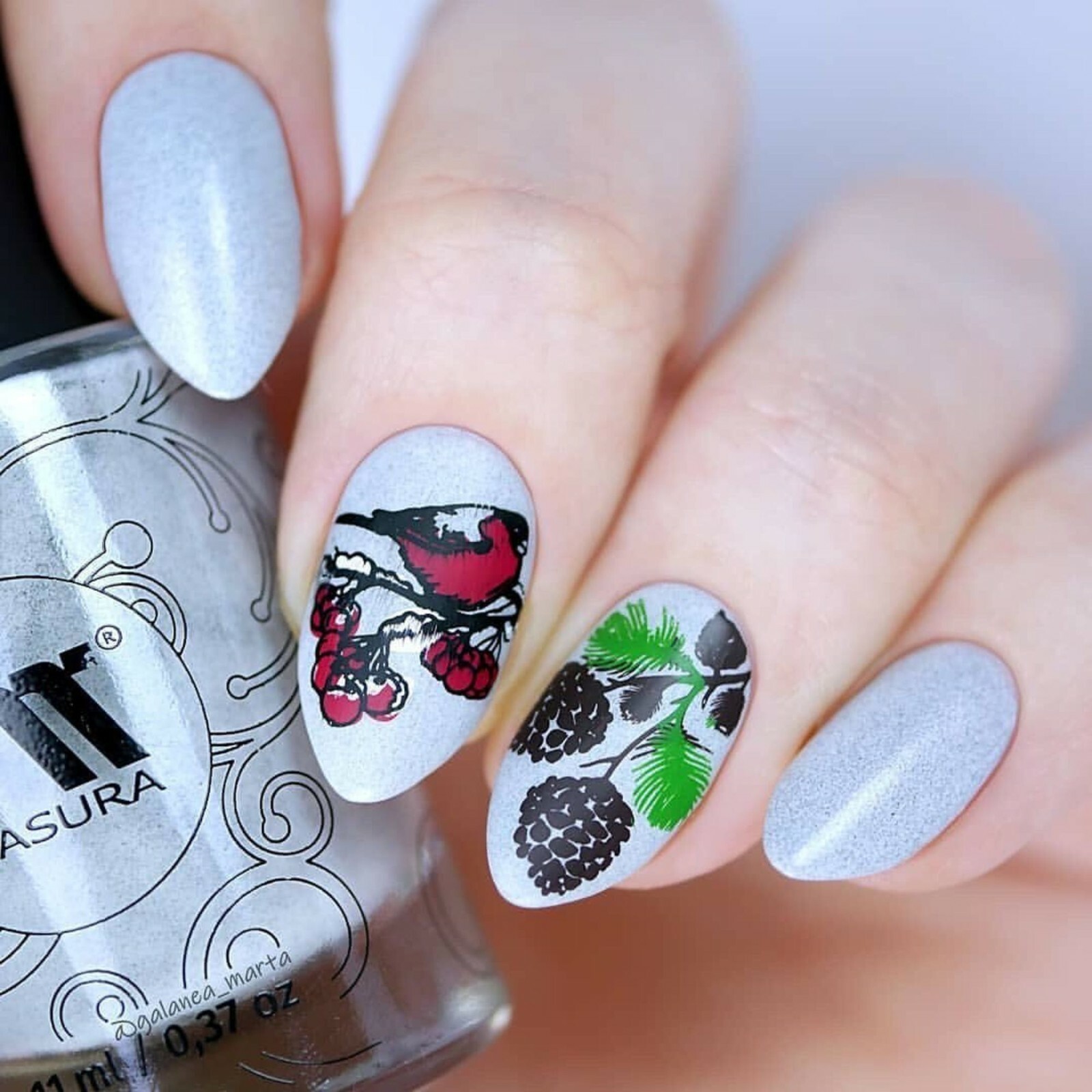 The Other Side Stamping Polish (Green), Nail Polish for Nail Art