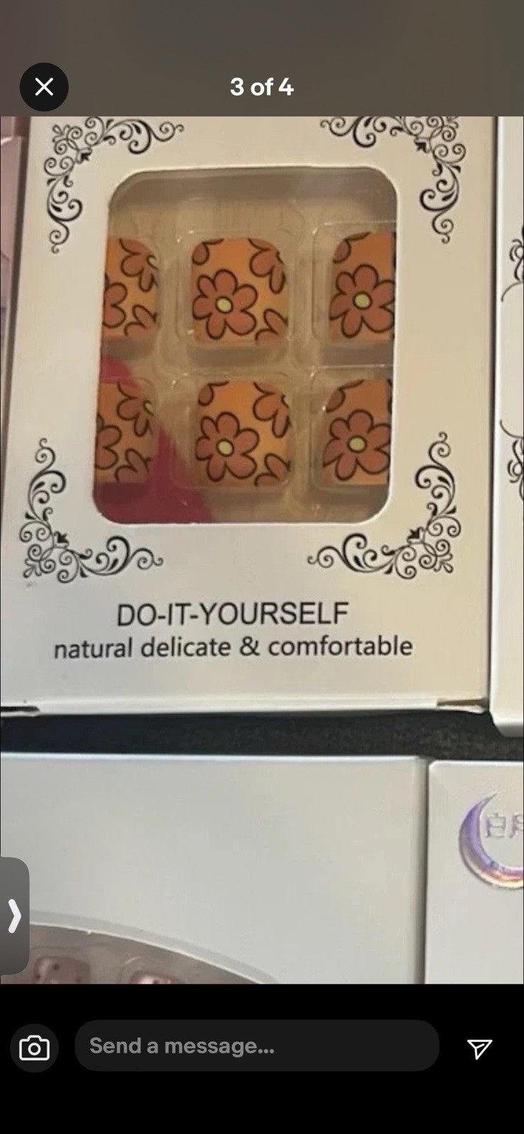 Leopard Print Square Press-On Nails, Shiny, Full Cover, Animal Theme