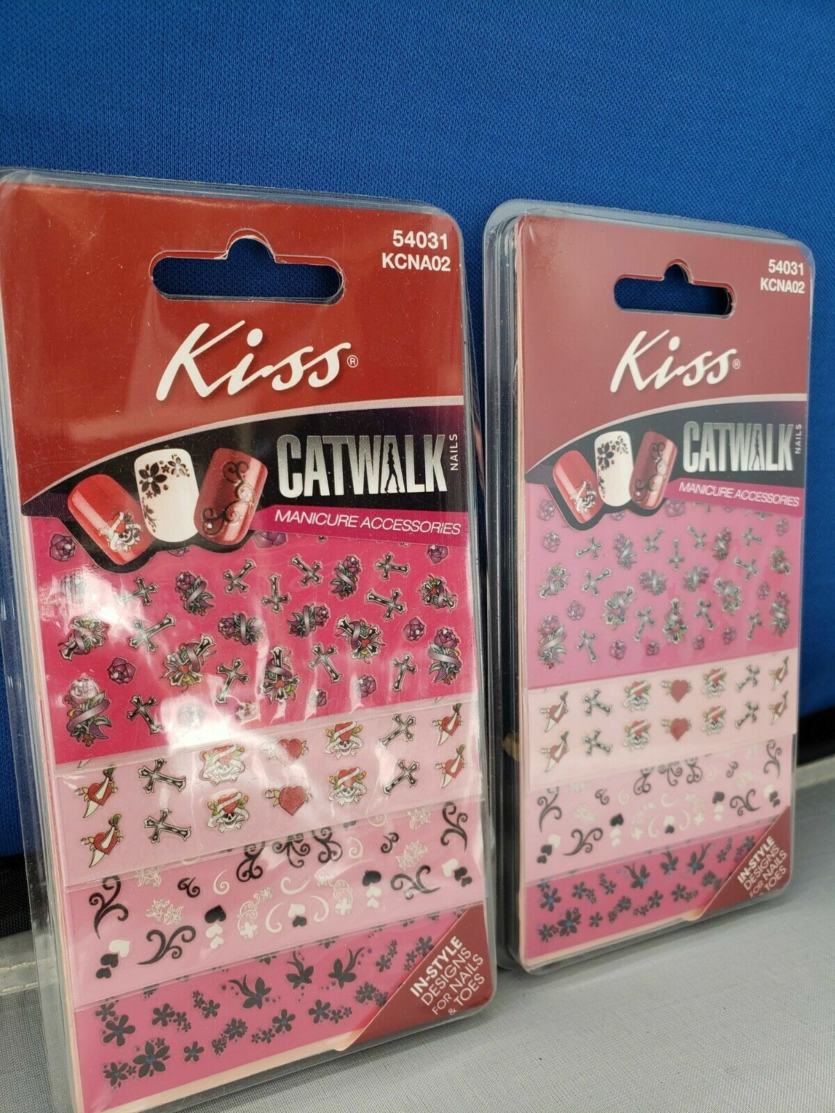 2 x Kiss CATWALK Nails Manicure Accessories 54031