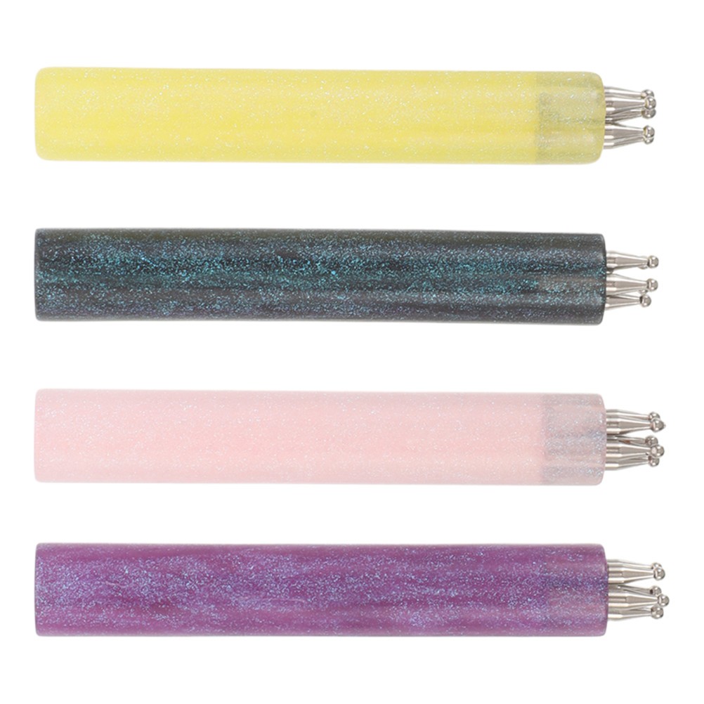 4PCS 5 Petal Flower Nail Dot Pen – Fine Tip Dotting Pen – Manicure Dot Paint