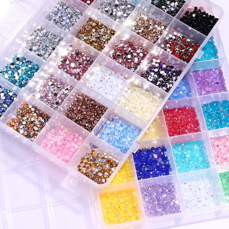 Crystal Art for Rhinestone Mixed Sizes Jewels for Art DIY Cra