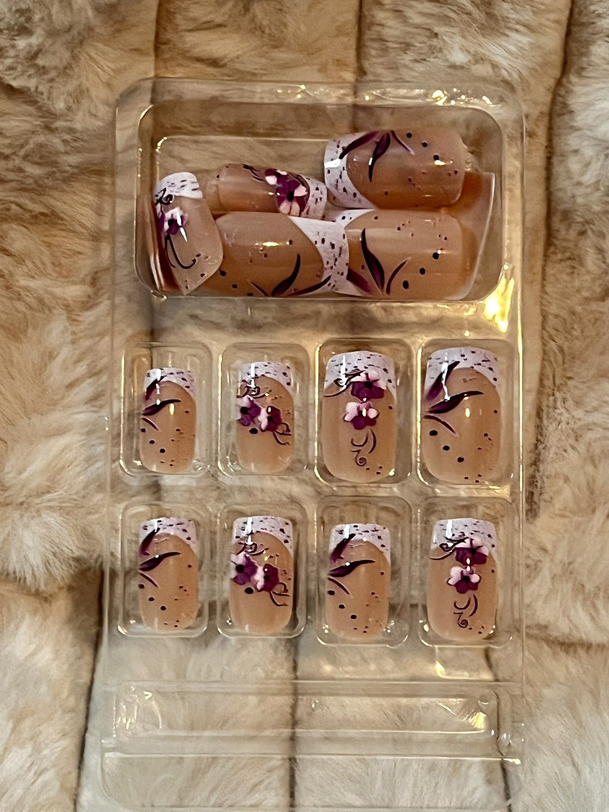 Press-On Nails Set – 24pc Multiple Sizes/Styles Will Bundle Ship – One Flat Rate