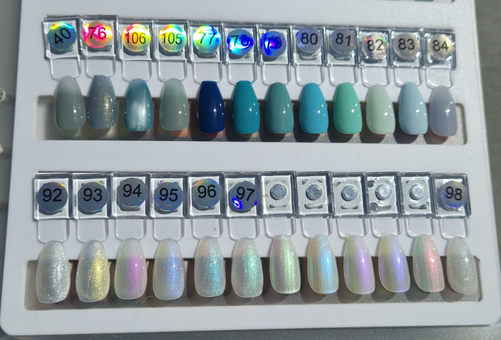 luxury Customized Press On Nails, your Choice of Color, Shape & Length
