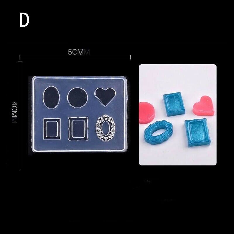 3D Nail Art Silicone Mold DIY Tools Stamper Carving Acrylic UV Gel Tips Stamping