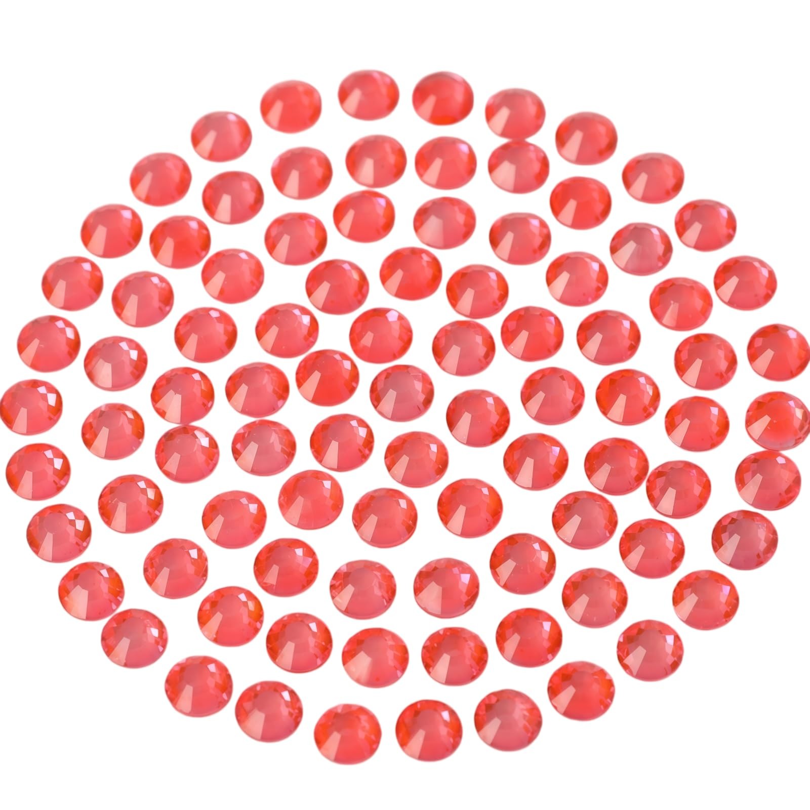 Diamonland Flatback Glass Crystal Rhinestones Rounds Gems for Bedazzling Nail…