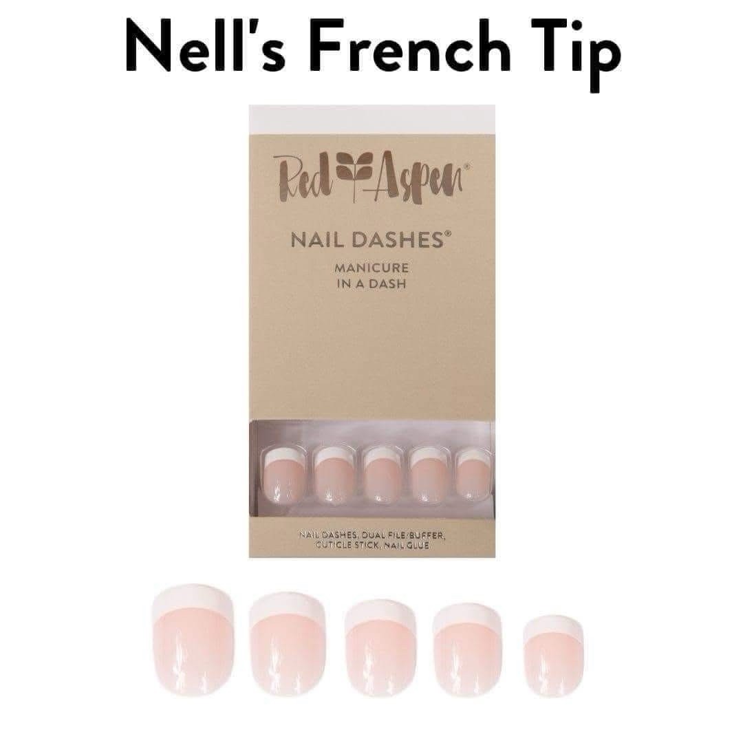 Red Aspen Nell’s French Tip New In Box With Glue