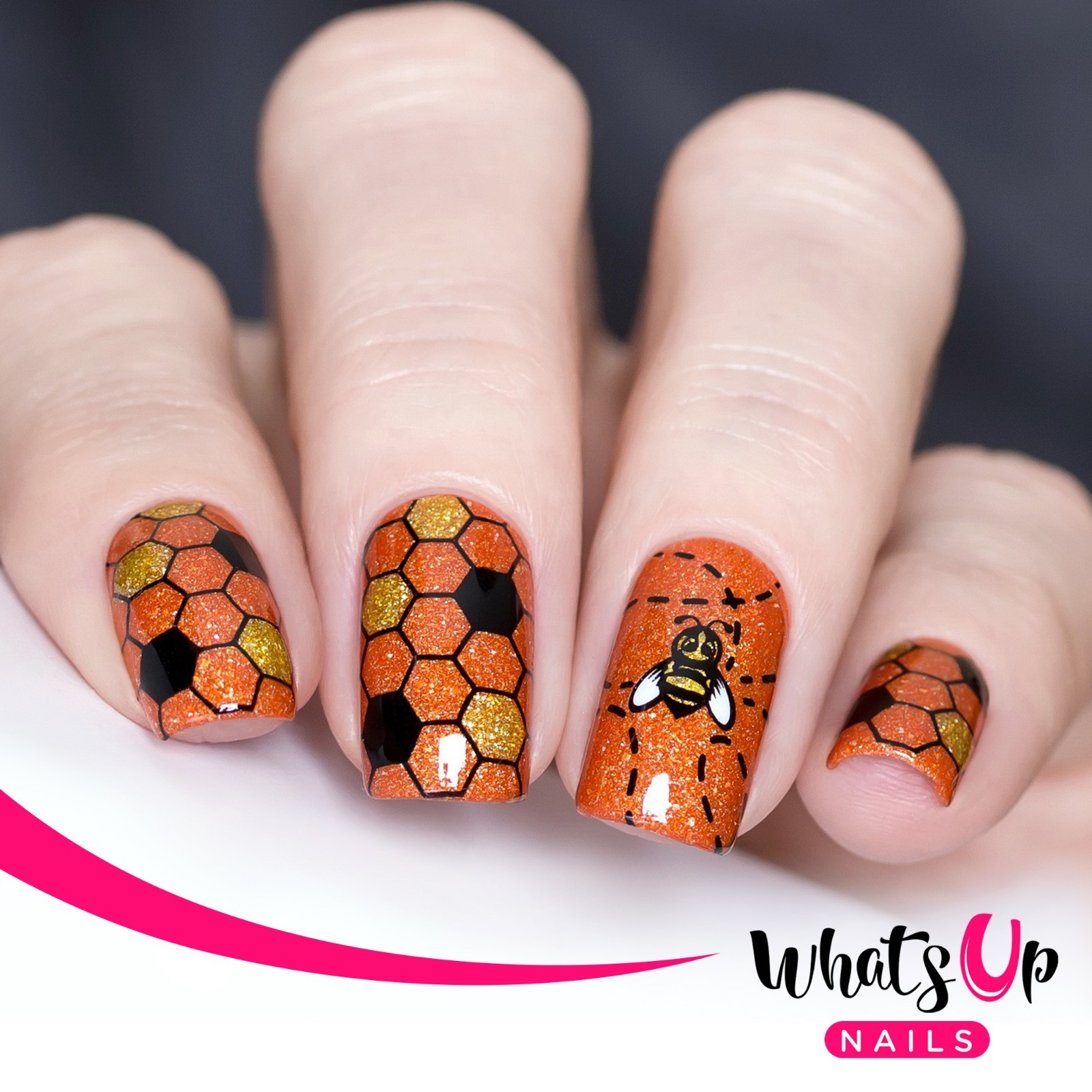 B029 Picnic in the Park Stamping Plate For Stamped Nail Art Design