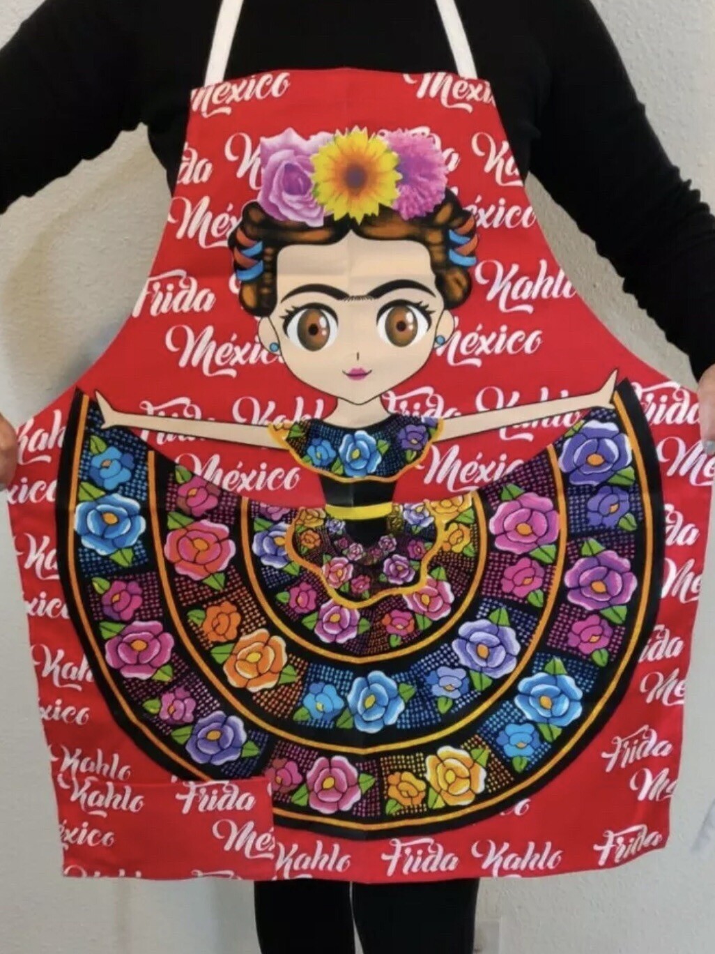 mandil para uñas acrilicas de fridita