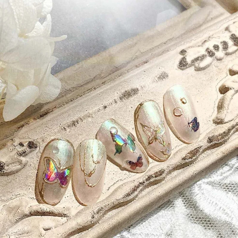 3D Butterfly Nail Stickers Art DIY Designs Decor Waterproof Decal Manicure US