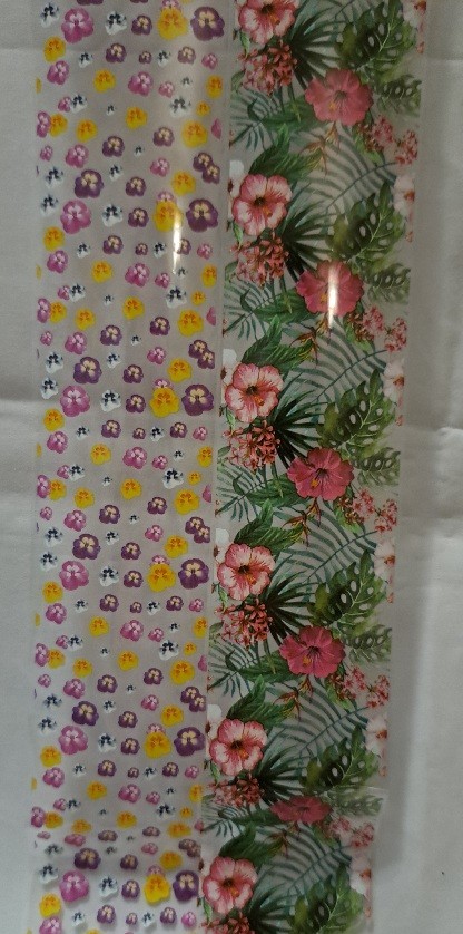 Foil Nails Art Decoration Transfer Floral Boho Acrylic Gel Box FLORA