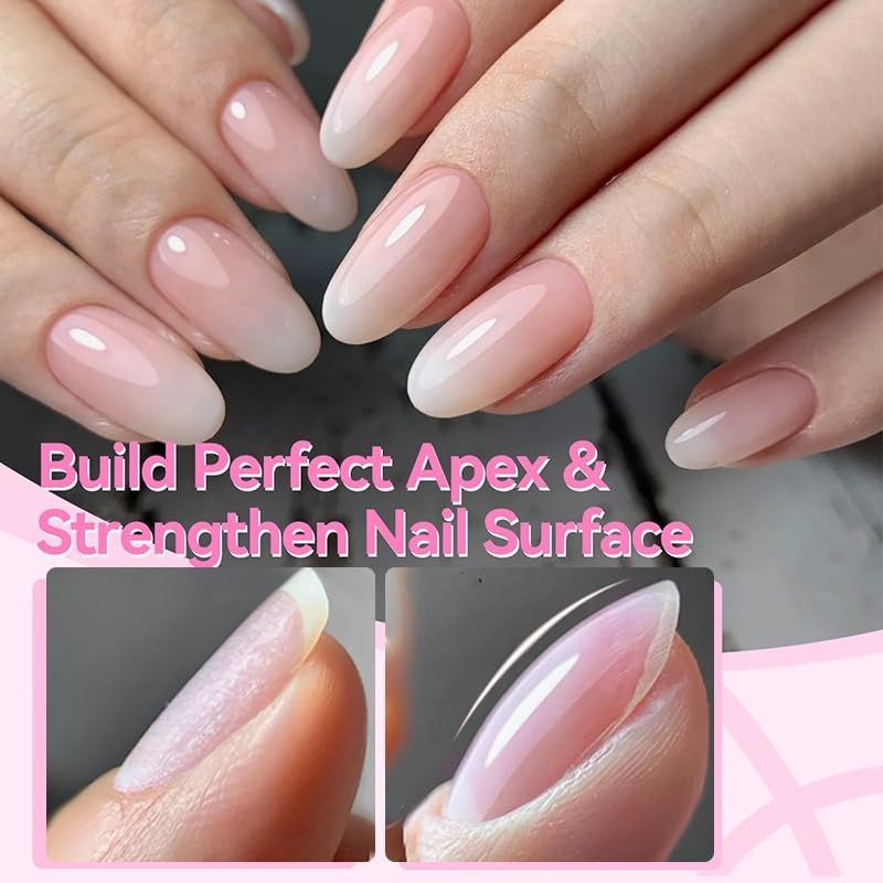 Born Pretty Nail Glue for Tips, 6 in 1 Gel 6 1 Tips