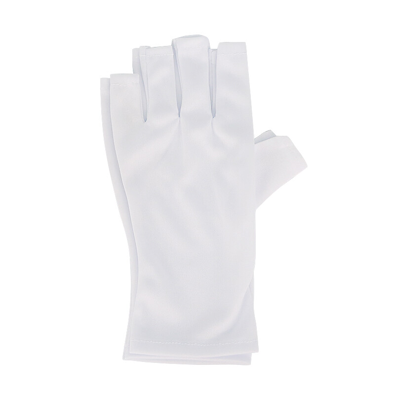 Nail Art Glove LED UV Protection Gel Anti-Ultraviolet Manicure Dryer Lamp Gloves