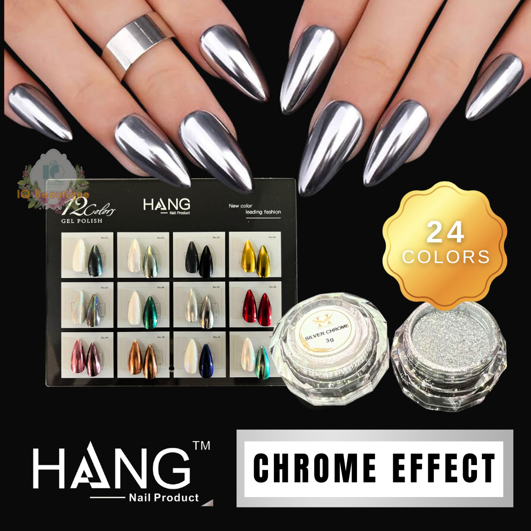 Hang Chrome Effects Powder Collection Ultra fine pigment (1-3g) *Pick Any*