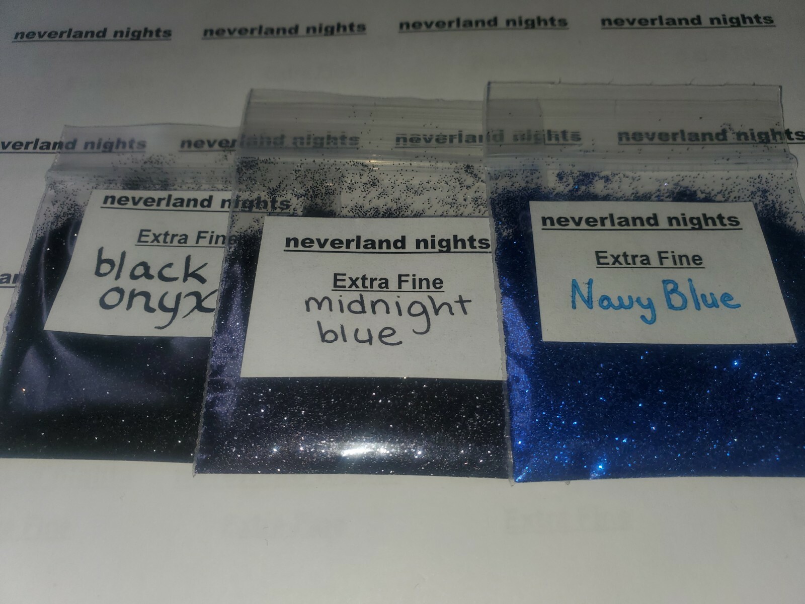 Black onyx Extra Fine Glitter for nails, DIY, acrylic, crafts, half tbsp