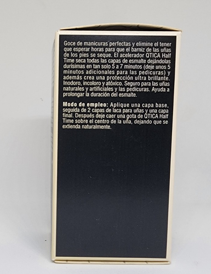 Qtica Half Time Polish Drying Accelerator 1 oz/28 ml fast Dry Nail Solution NEW