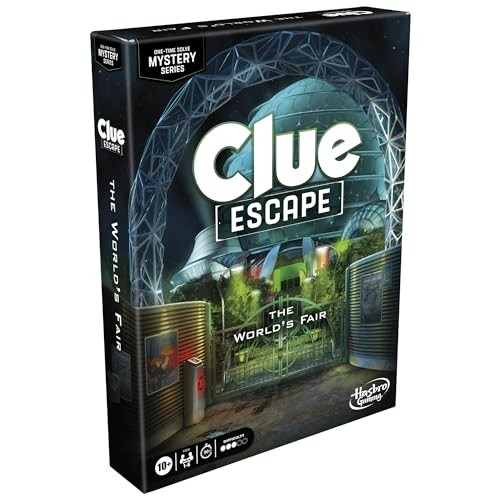 Clue Escape: The World’s Fair Board Game | Escape Room Medium, Not Applicable