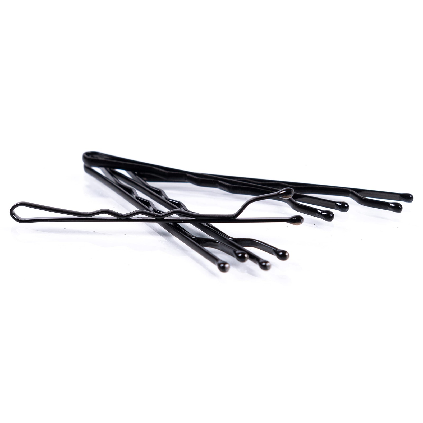 Amazon Basics No Slip Bobby Pins, Black High 1 Count (Pack of 48),