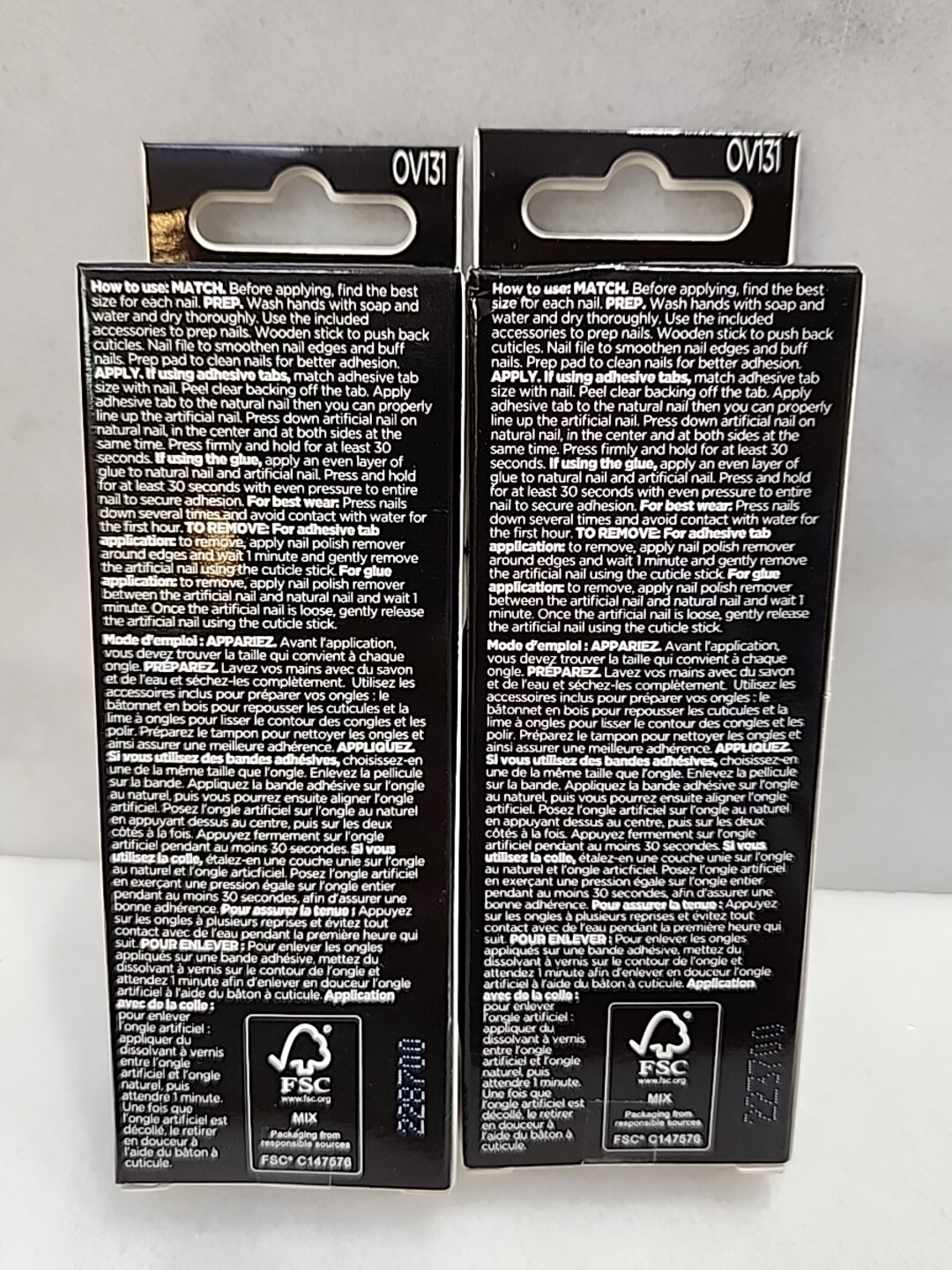 2-Sally Hansen Salon Effects Perfect Manicure Press on Oval OV131 OMBRE-LIEVABLE