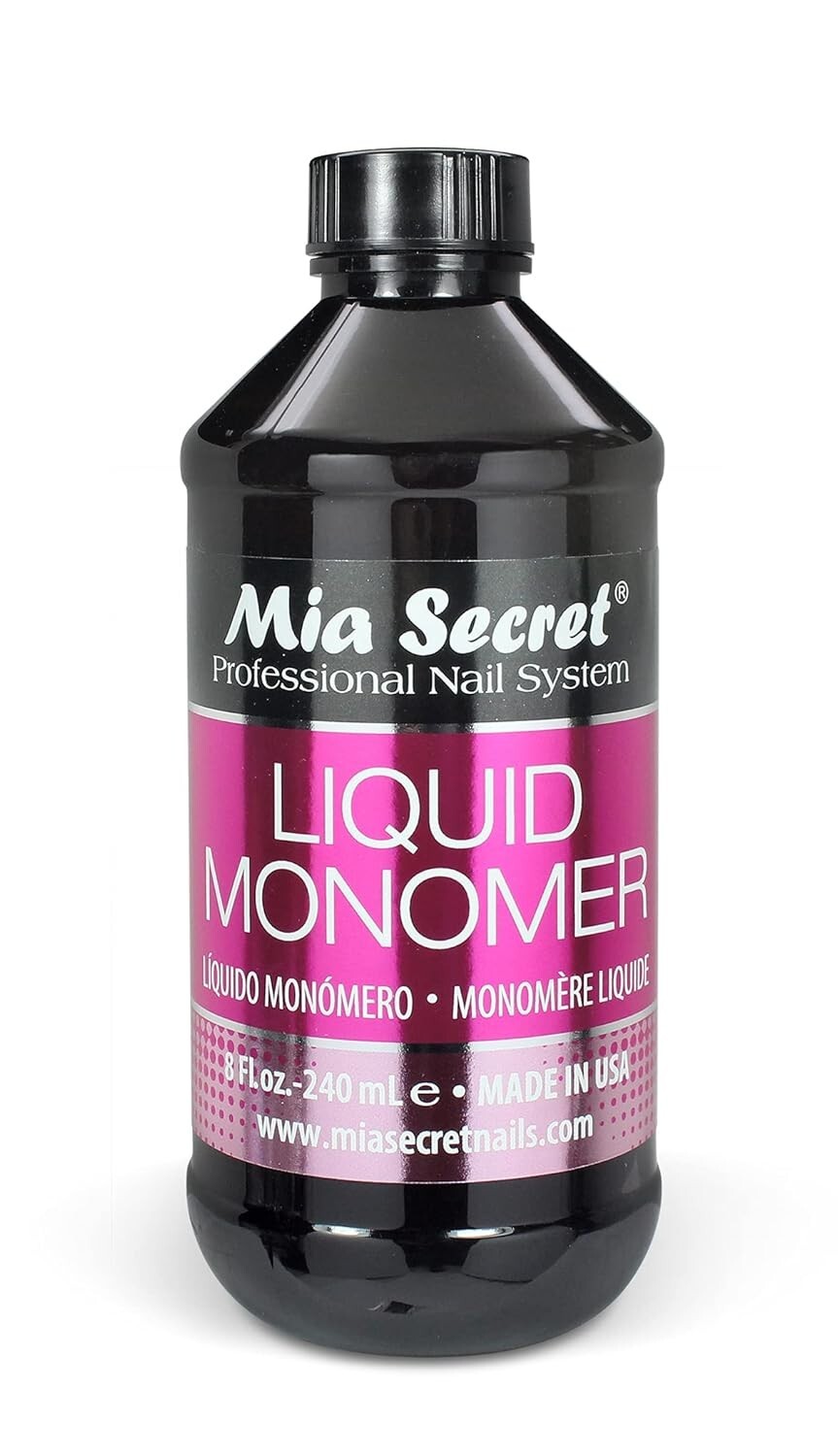 Mia Secret Acrylic Nail Liquid Monomer 8oz