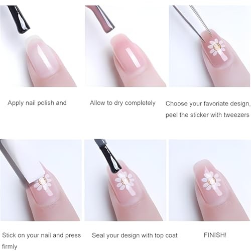 Halloween Nail Sticker for Nail Art Nail Stickers 5D Self-Adhesive Black Cat