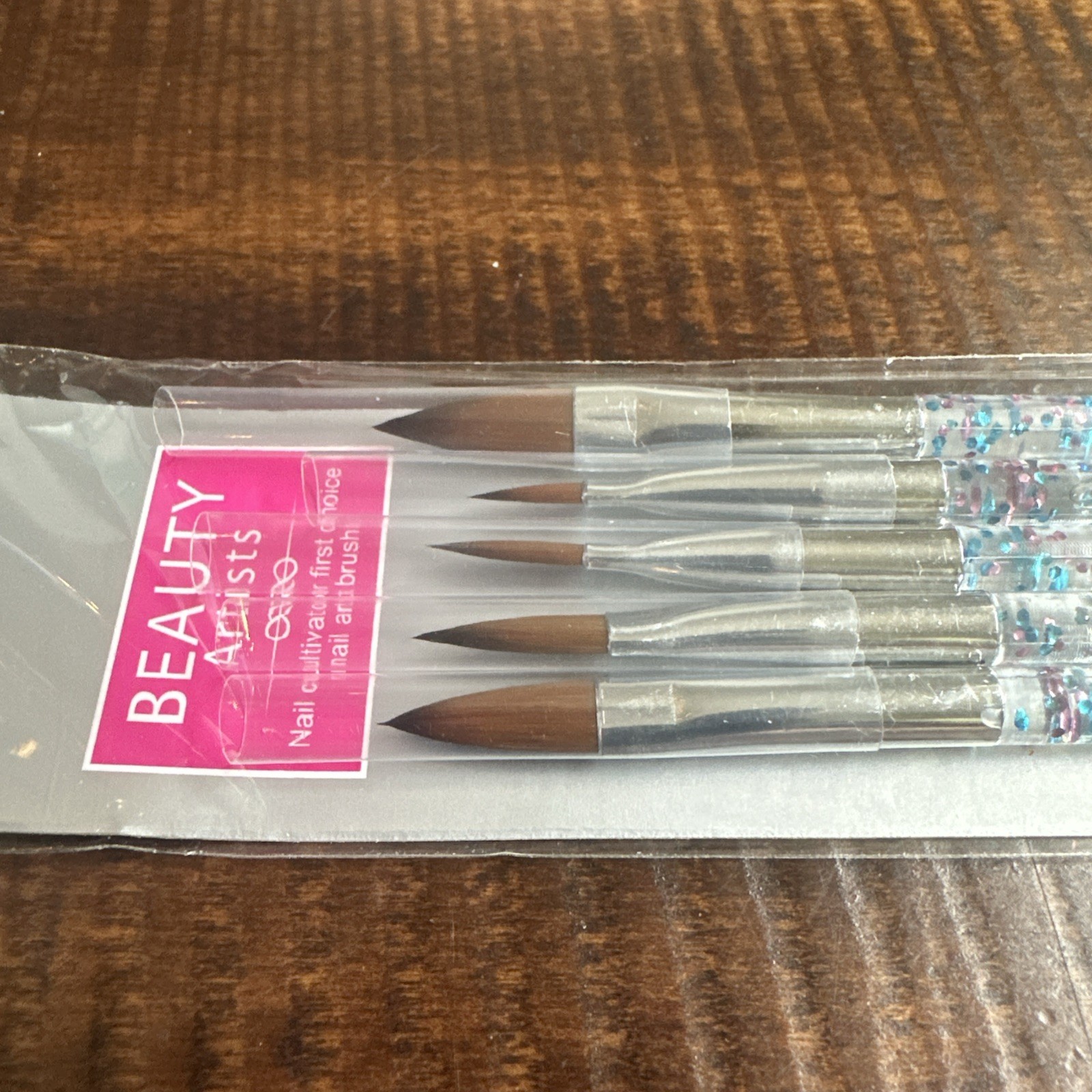 Nail Art Crystal or Acrylic Brush UV Gel Builder