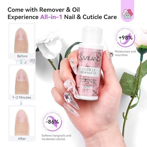 Acrylic Nail Kit All-in-One Set with 88W Nail Lamp, Monomer, Gel Polish & Drill