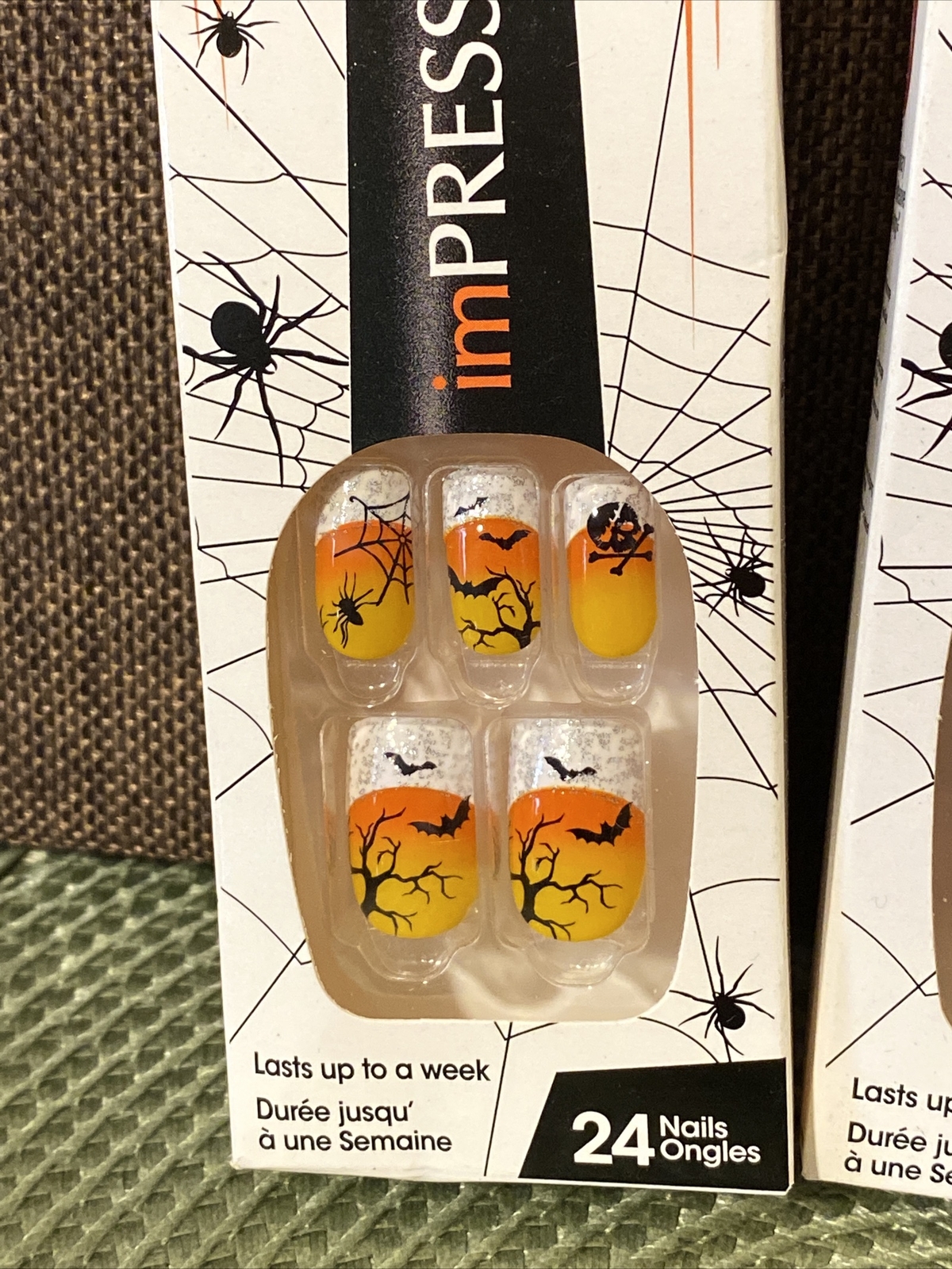 X4 Kiss Broadway Nails Press-On Manicure Halloween 62172,62173,2174,62175